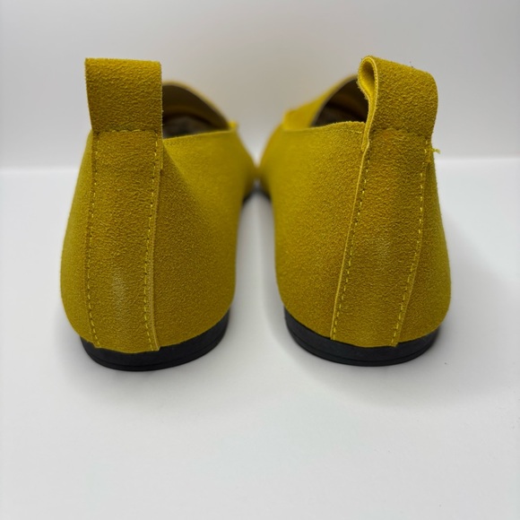 Ollio Mustard Suede Loafers - Picture 6 of 13